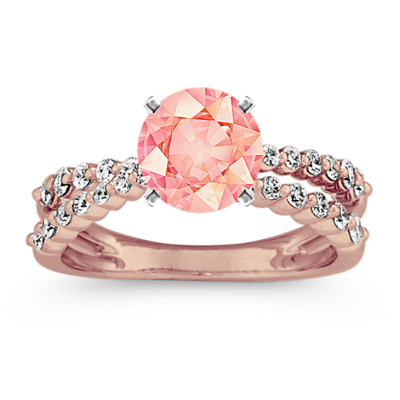 Voyage Crossover Engagement Ring