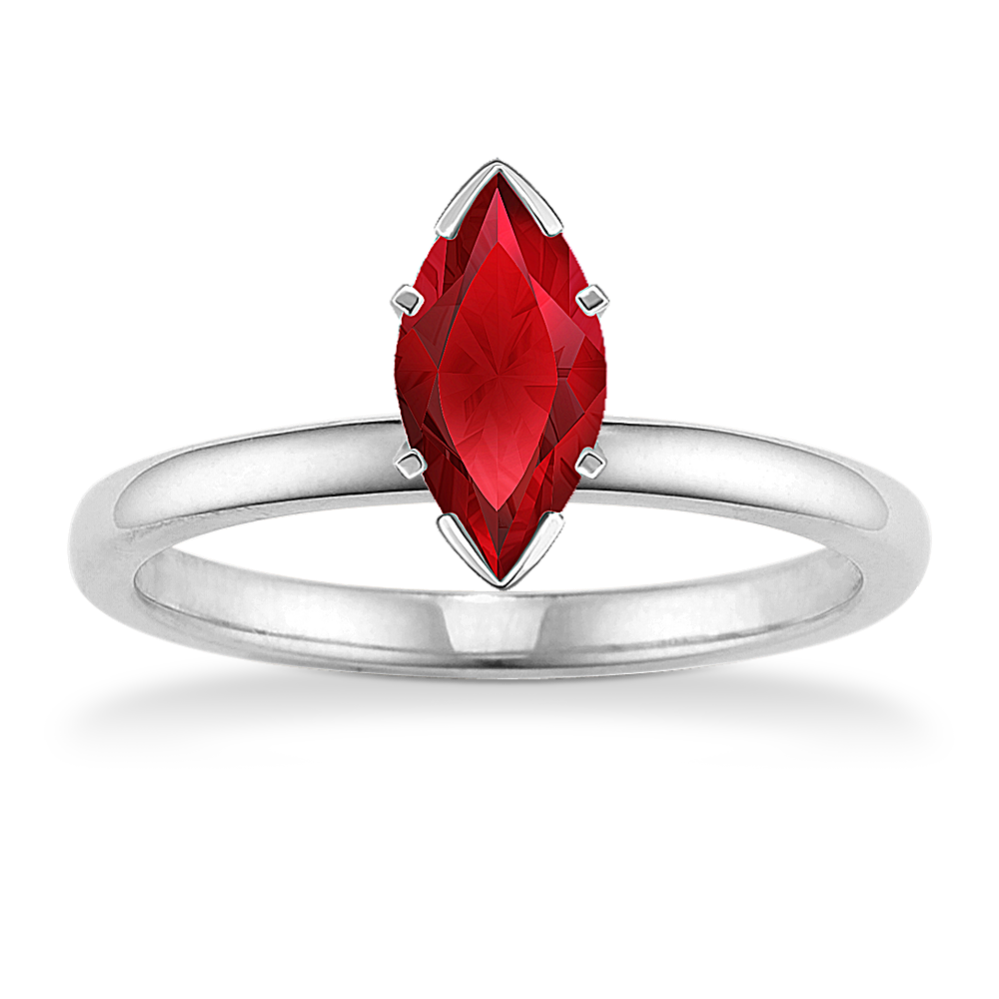 Simple ruby engagement rings new arrivals