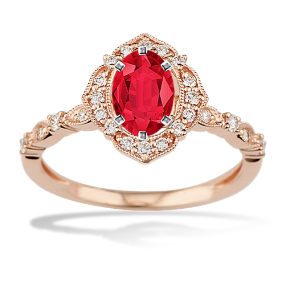 Isabella Halo Engagement Ring