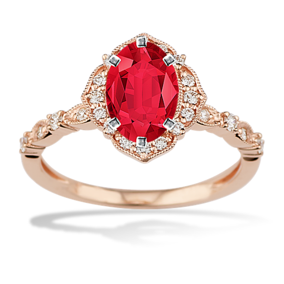 Isabella Halo Engagement Ring