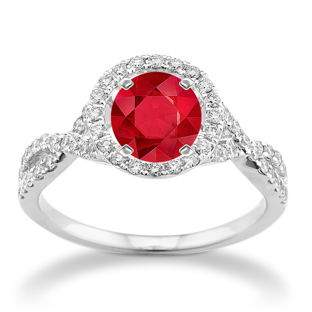 Catalina Engagement Ring for 1.50 ct Round