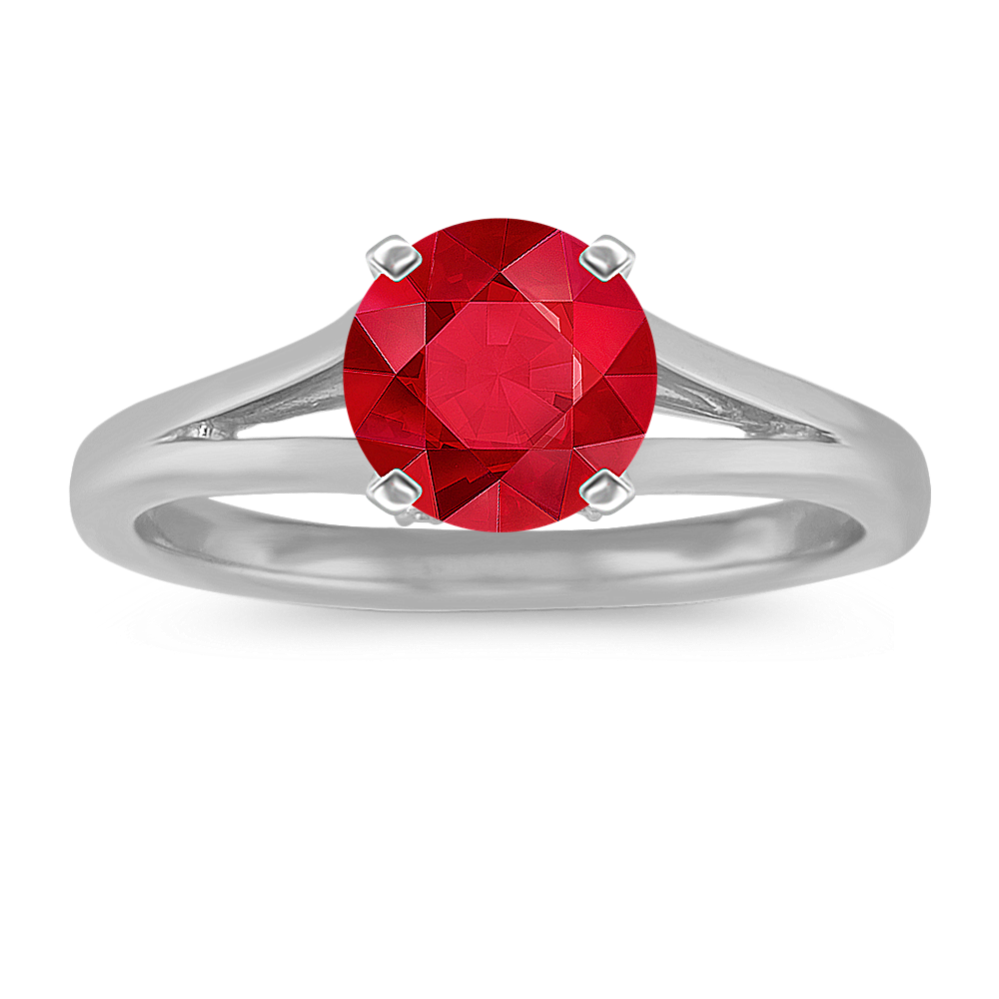 Classic Cathedral Diamond Engagement Ring