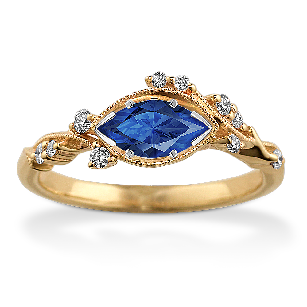 Build your own sapphire engagement ring on sale