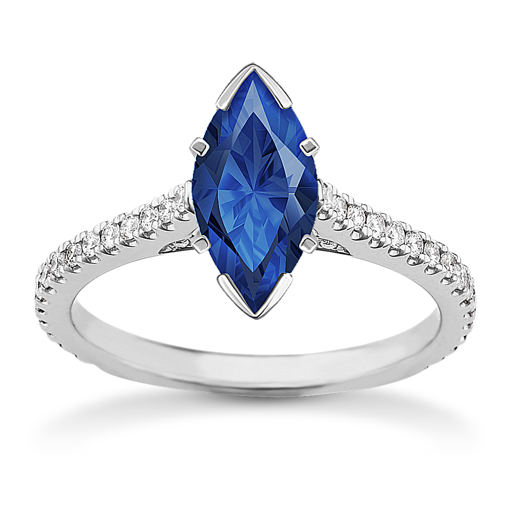 Build your own sales sapphire engagement ring
