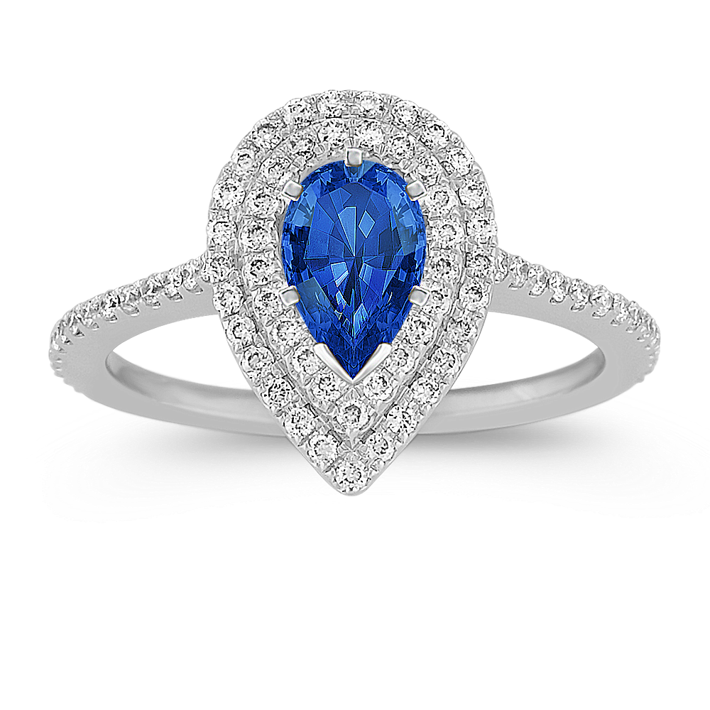 Cavatina Double Halo Engagement Ring