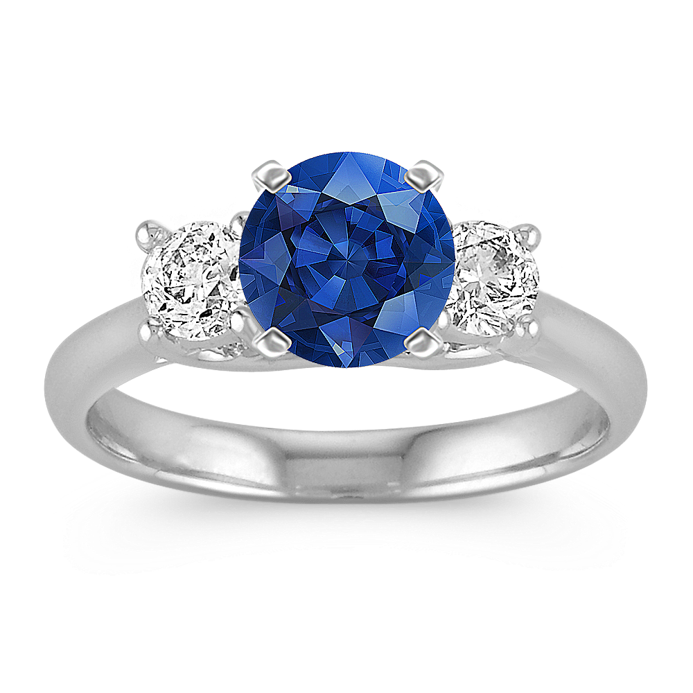Saga 1/2 ct. Three Stone Diamond Engagement Ring