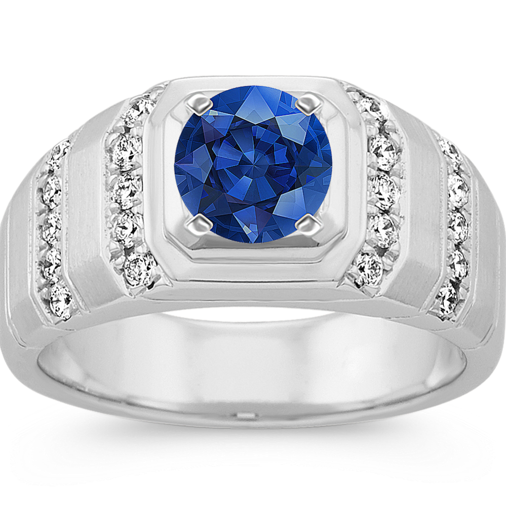 Maestro Diamond Mens Engagement Ring (5mm)