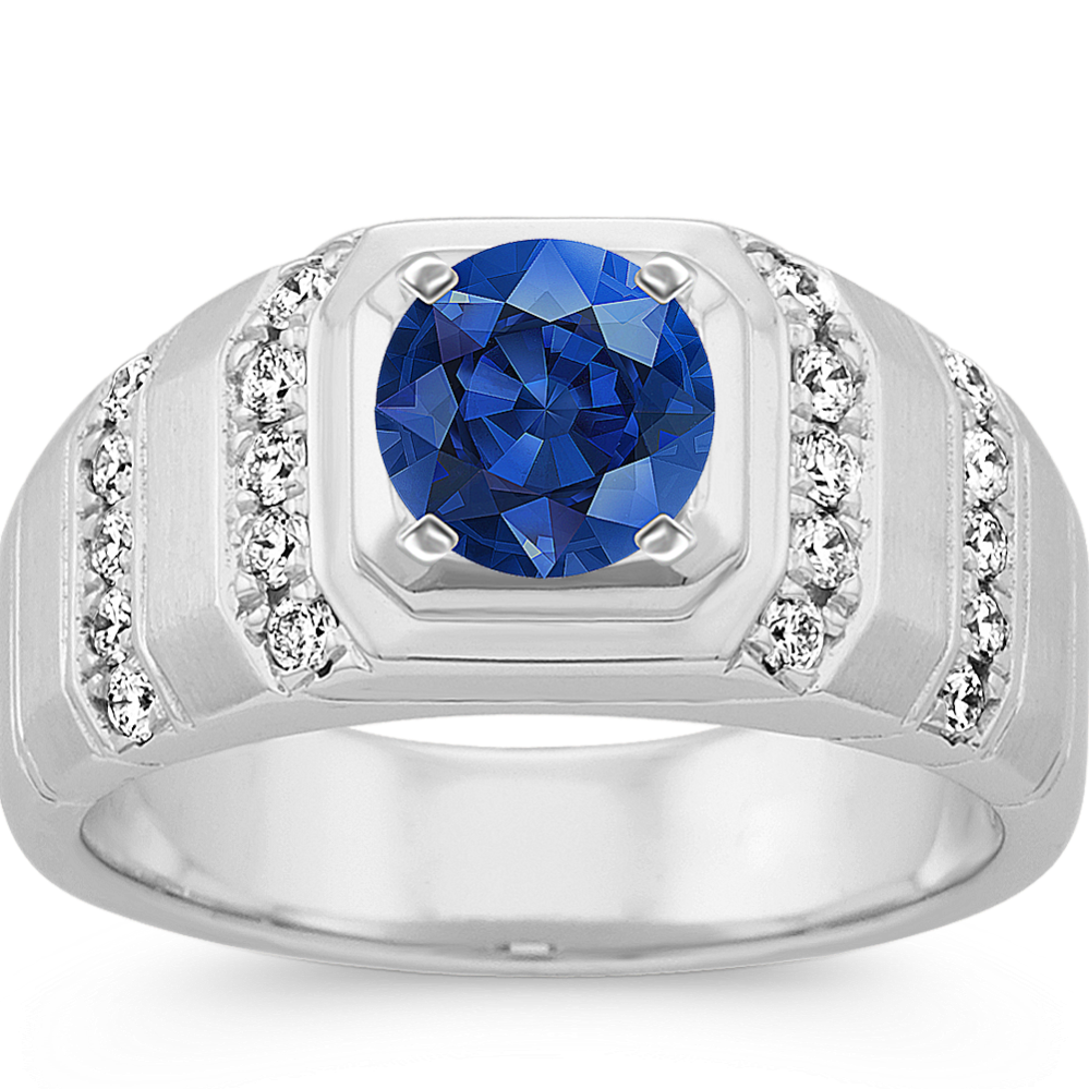 Maestro Diamond Mens Engagement Ring (5mm)