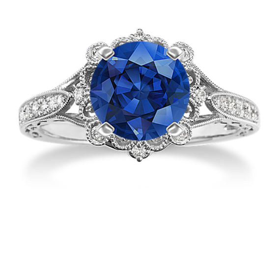 Aveline Halo Engagement Ring