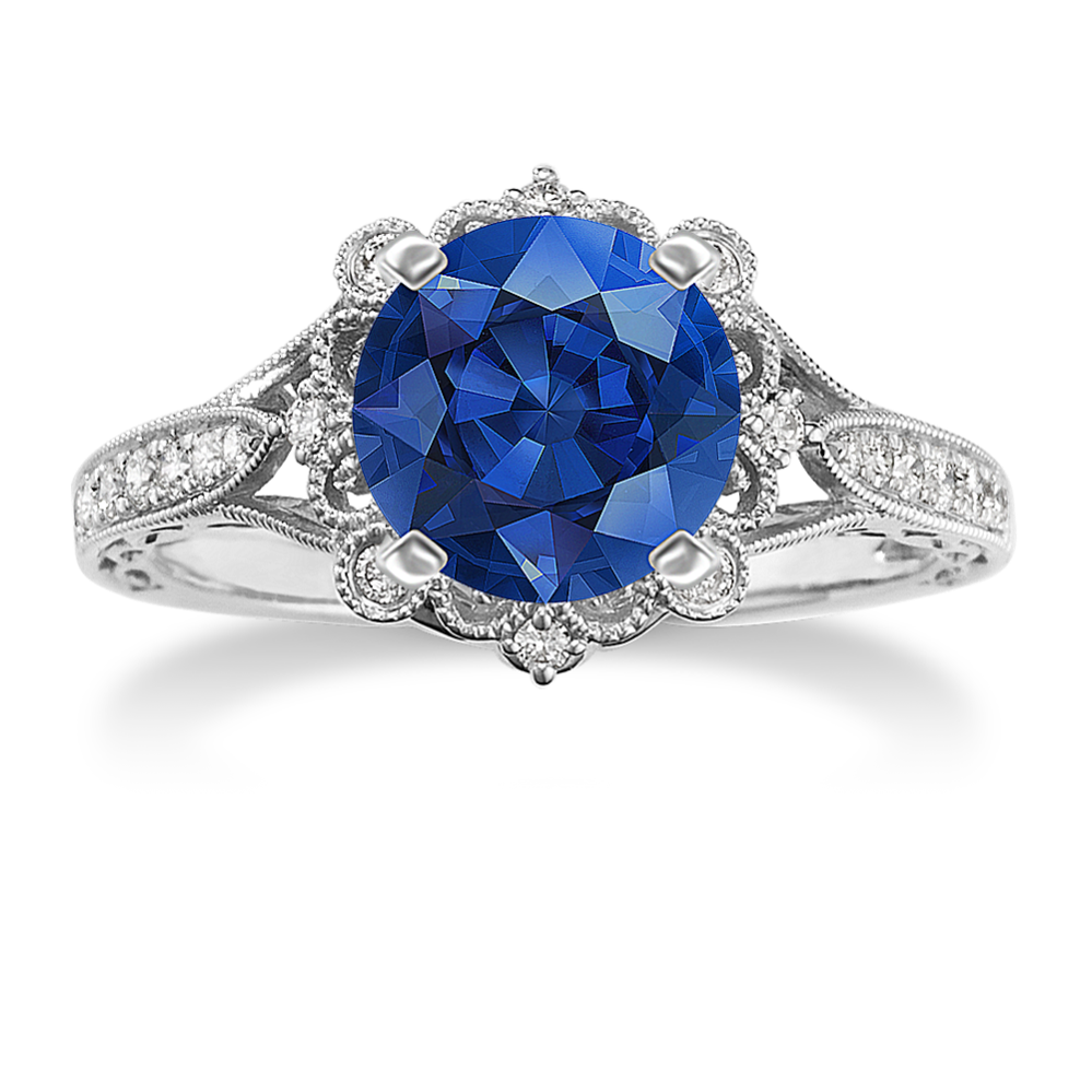 Aveline Halo Engagement Ring