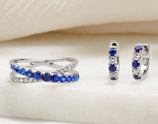 Diamond and 2025 sapphire jewelry