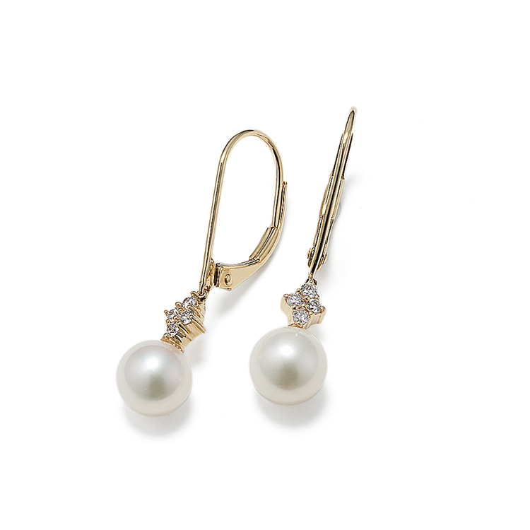 Link and Pearl Drop Earrings – The Pearl Company