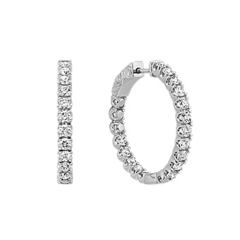 Shane Co For Diamond Hoop Earrings Shane Co For Diamond Hoop Earrings
