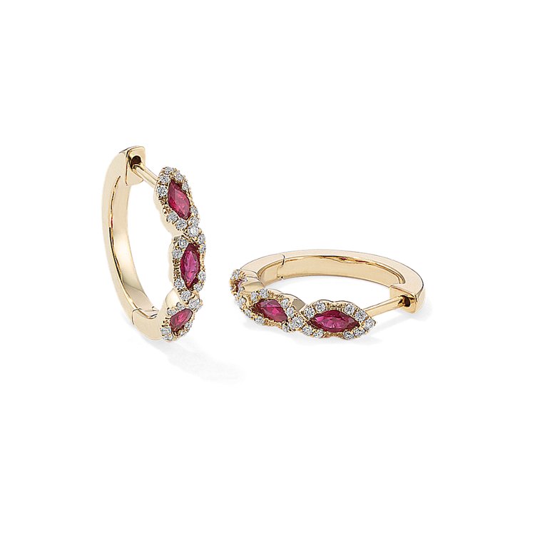 Shop Ruby Earrings & Ruby Jewelry at Shane Co. July Birthstone