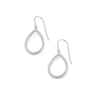 [KATENKELLY] 925Silver☆Serina Silver Earrings Sterling Silver Chain Link Twist Earrings | Shane Co.