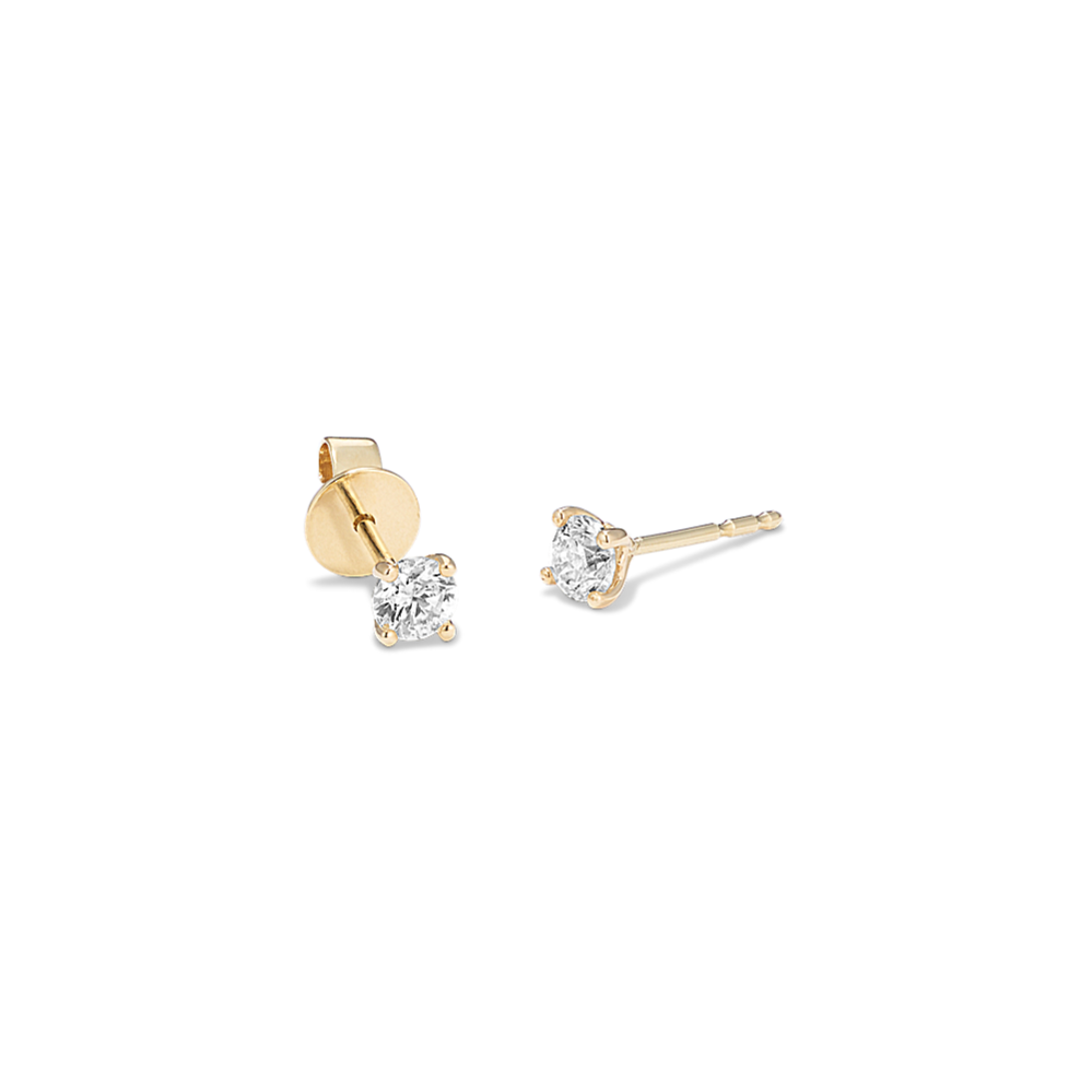 1 3 ct. Round Natural Diamond Studs Shane Co