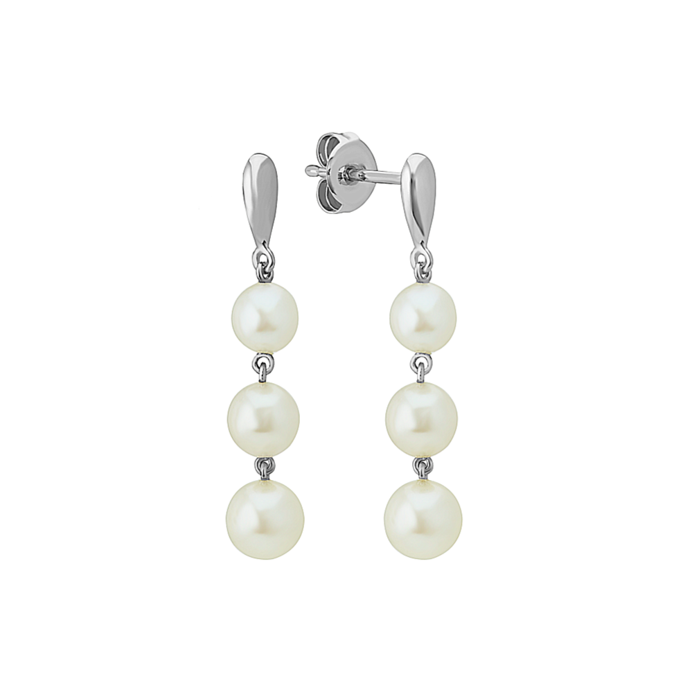 4.5mm Freshwater Cultured Pearl Earrings