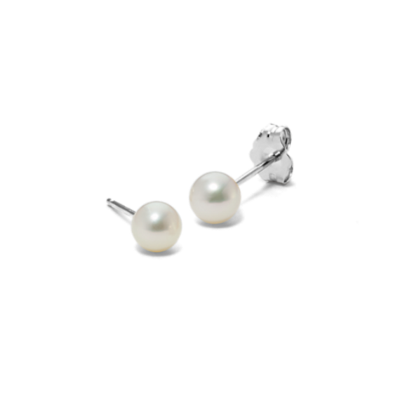 4mm Cultured Freshwater Pearl Studs