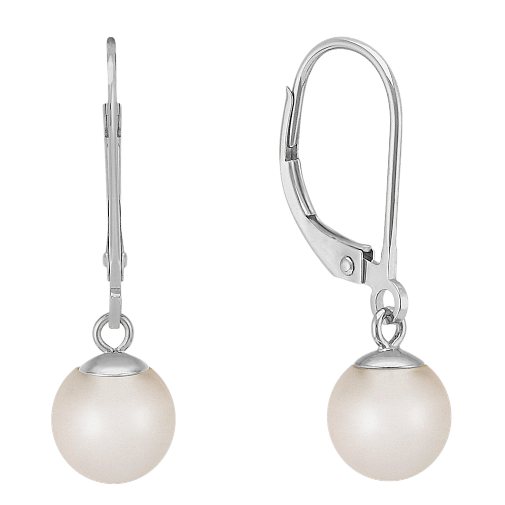 7mm Akoya Cultured Pearl Earrings