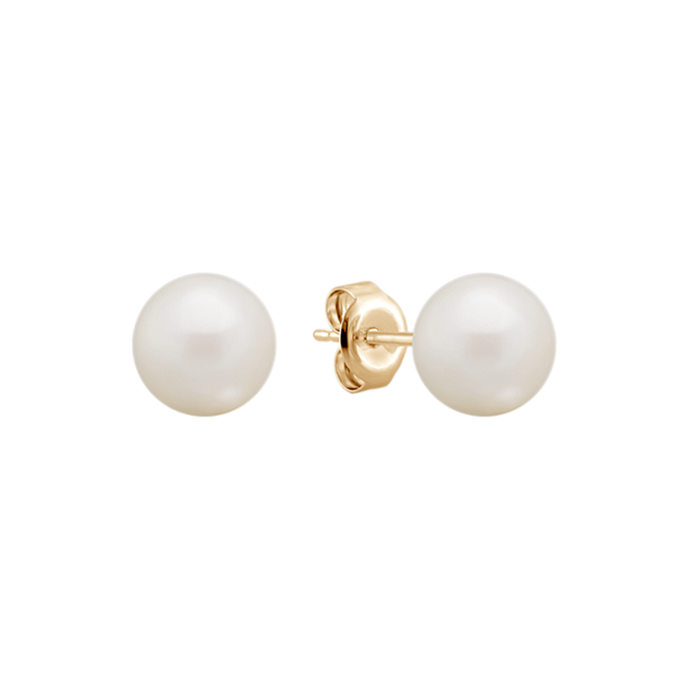 7mm Cultured Freshwater Pearl Studs