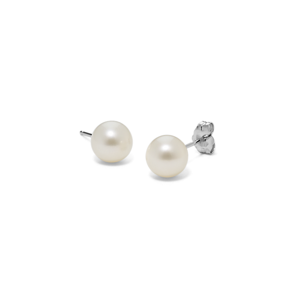 7mm Cultured Freshwater Pearl Studs