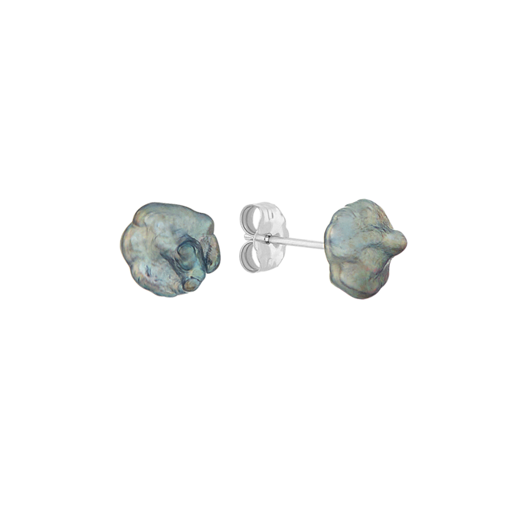 7mm Keshi Tahitian Pearl Earrings