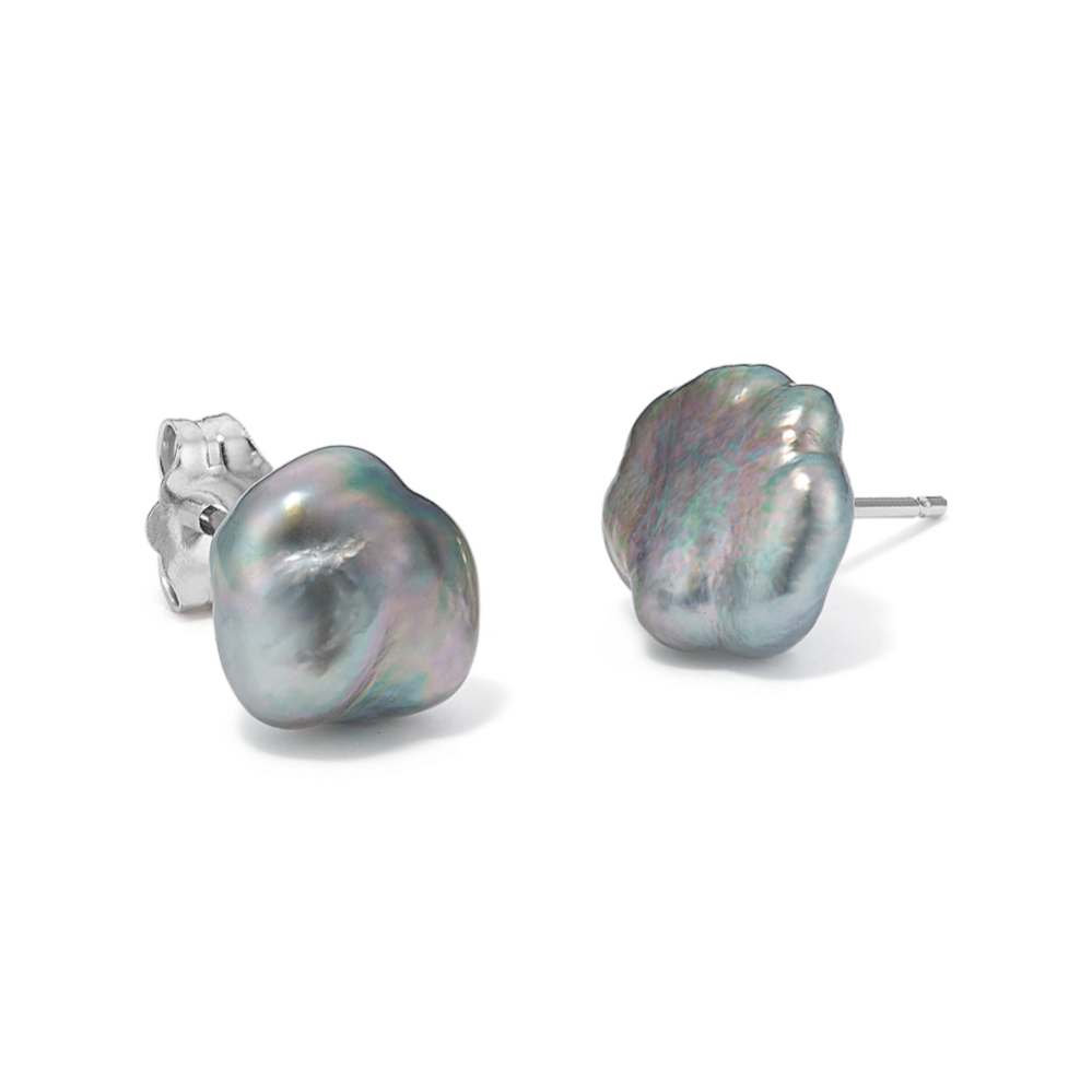 7mm Keshi Tahitian Cultured Pearl Studs