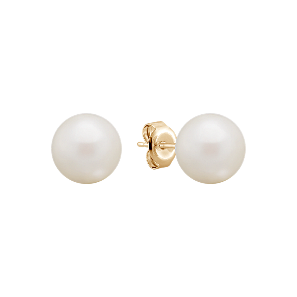 8mm freshwater sale pearl earrings