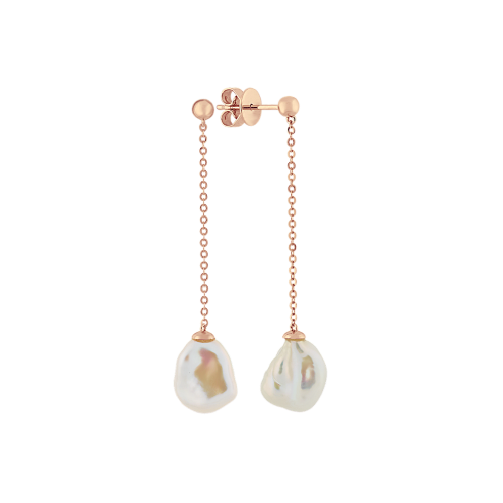 Nahla Cultured Keshi Freshwater Pearl Earrings