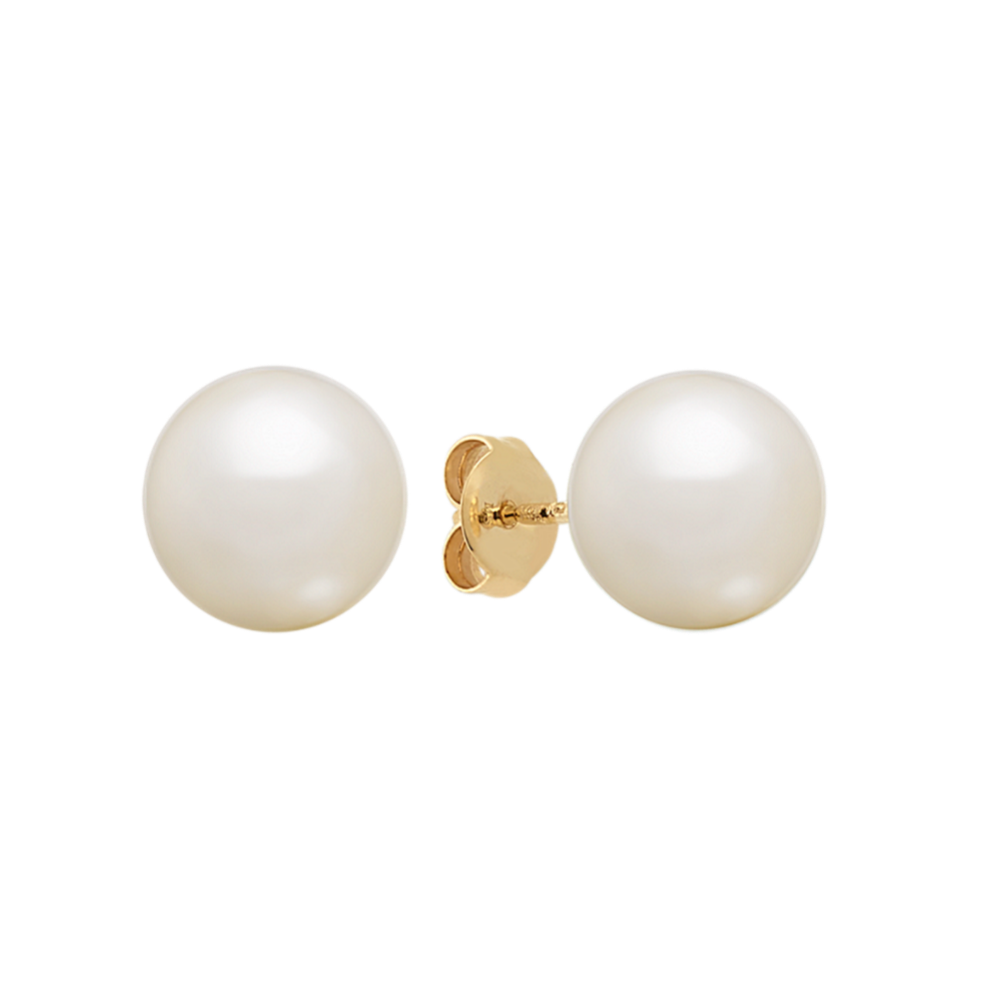 9mm Cultured Freshwater Pearl Studs