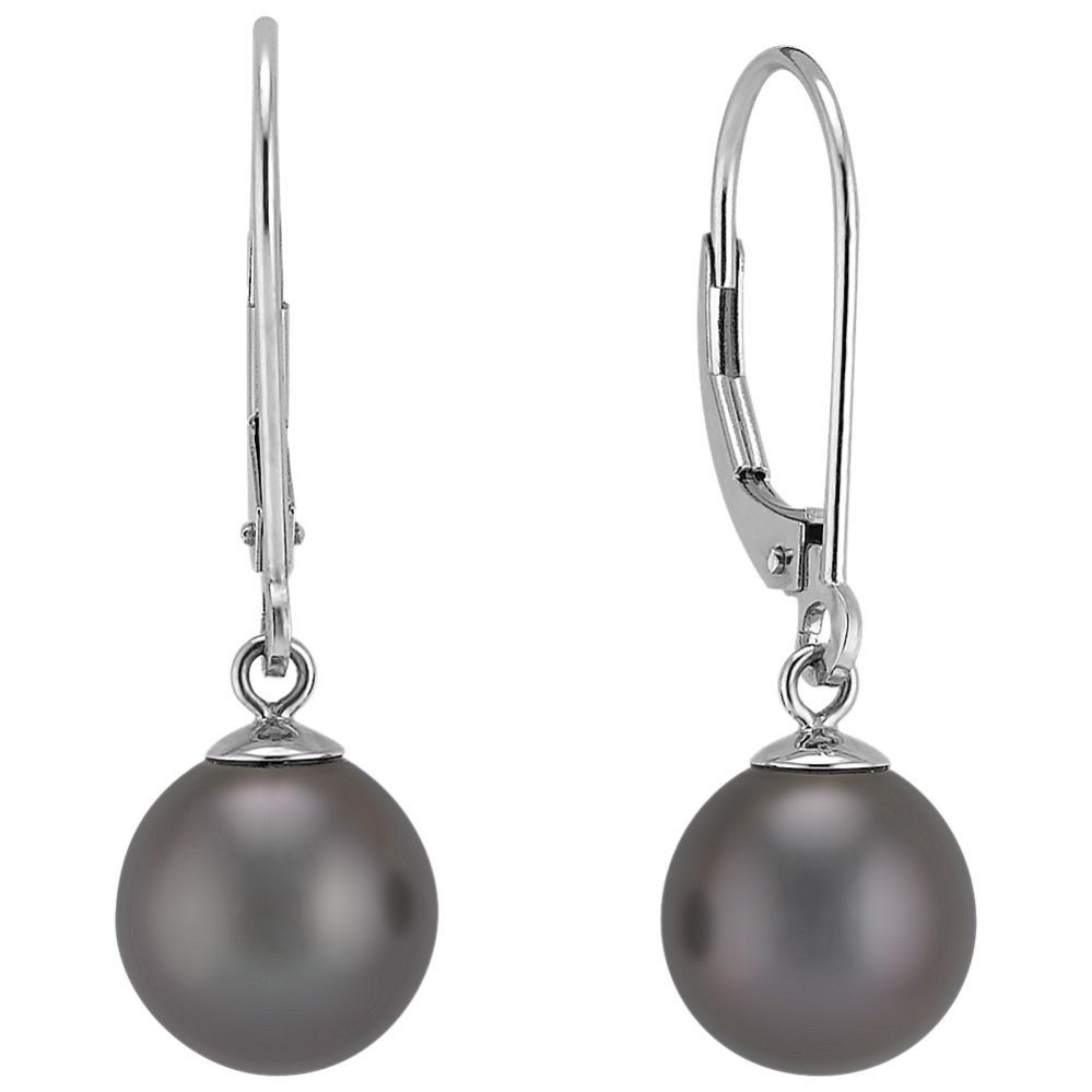 9mm Tahitian Cultured Pearl Fashion Earrings