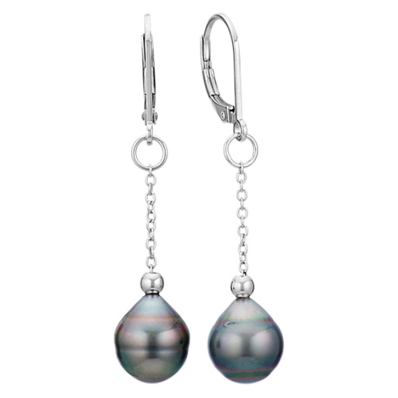 sterling silver and pearl earrings