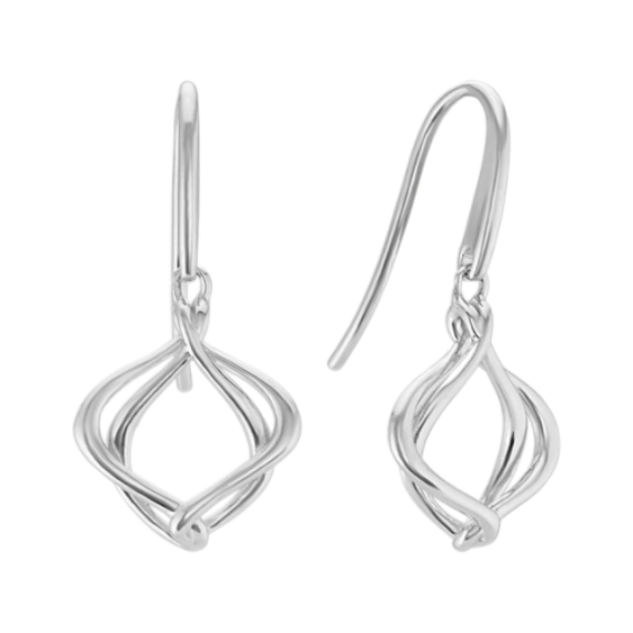 Letter Z Necklace in Sterling Silver (20 in) Shane Co.