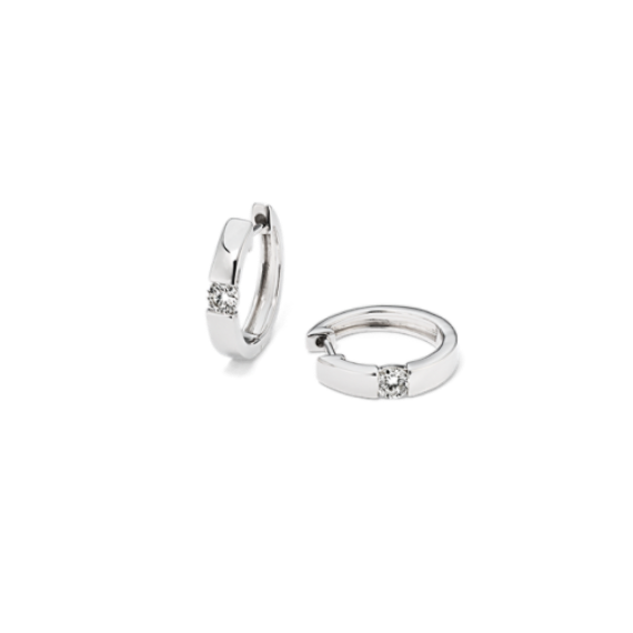 Isa 0.20 tcw Diamond Huggie Hoops