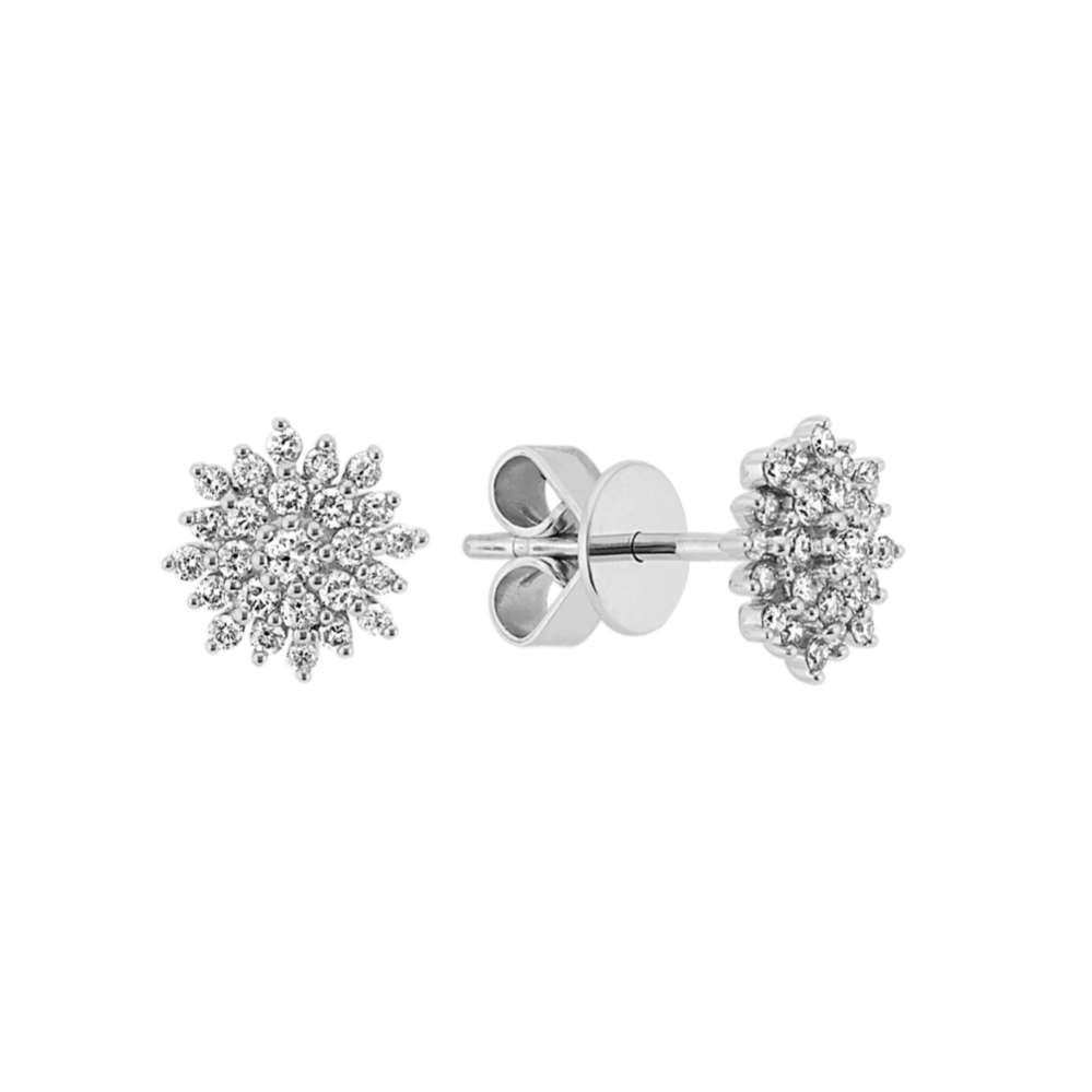 Leilani Diamond Cluster Earrings