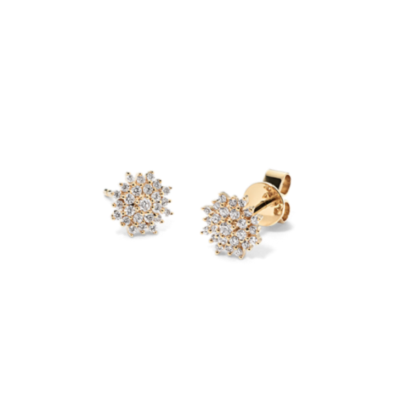 Leilani Diamond Cluster Earrings
