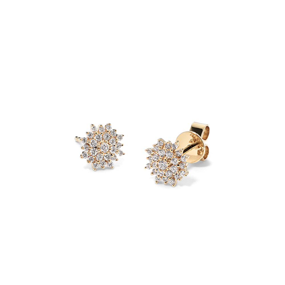 Leilani Diamond Cluster Earrings