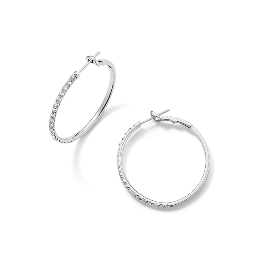 Bellavista 1 tcw Diamond Hoops
