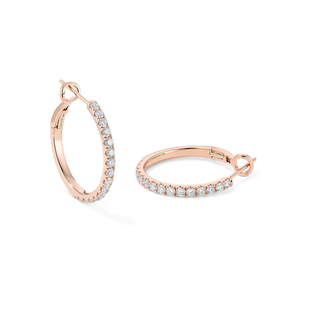 Bellavista 0.75 tcw Diamond Hoops