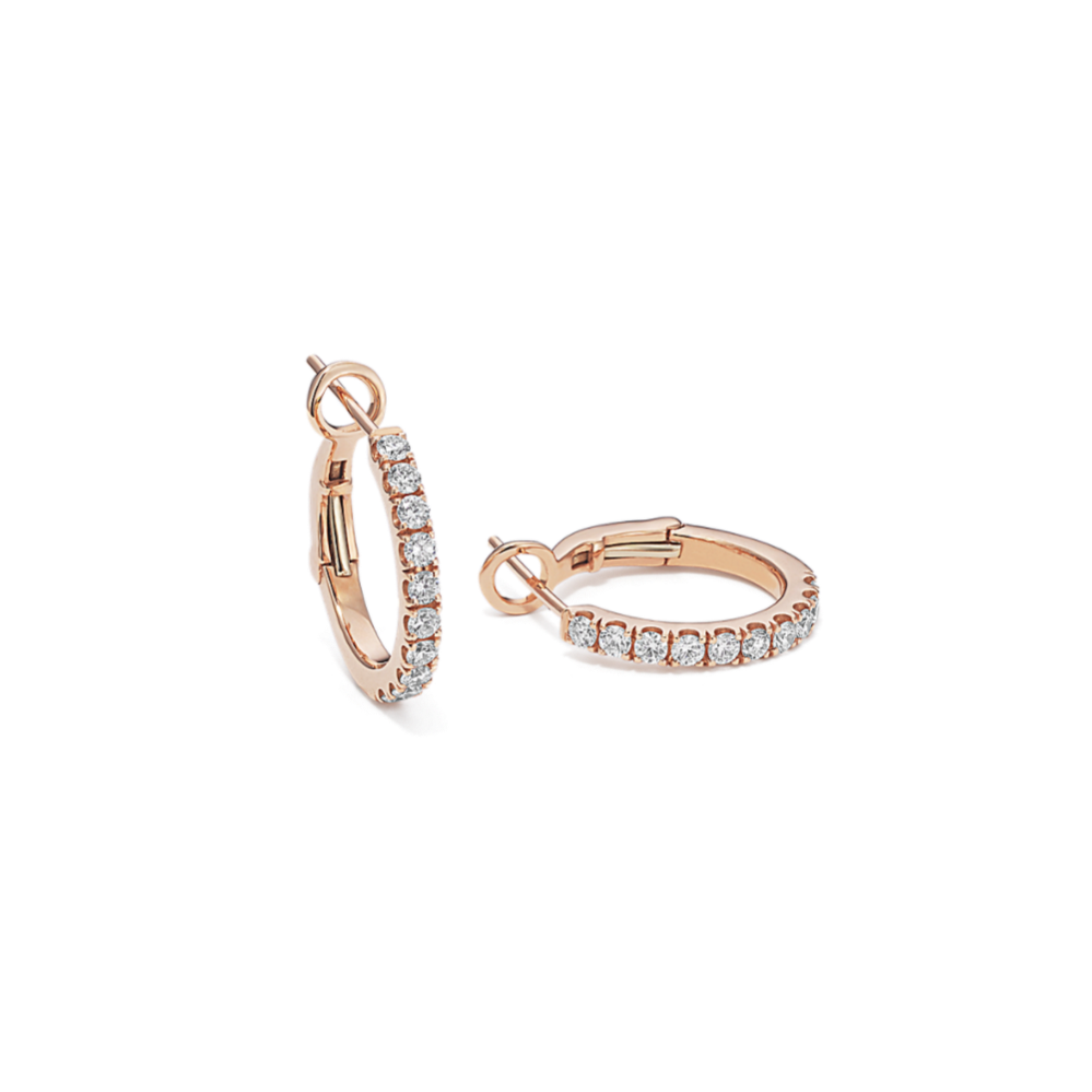 Bellavista 0.50 tcw Diamond Hoops