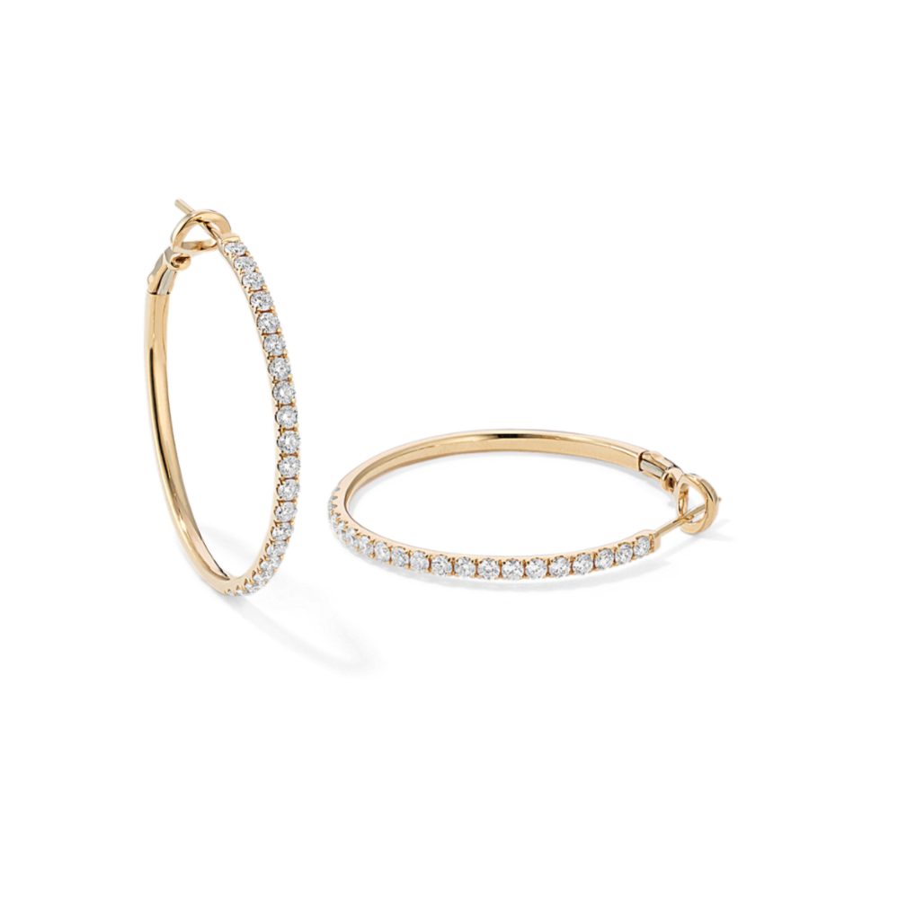 Bellavista 1 tcw Diamond Hoops