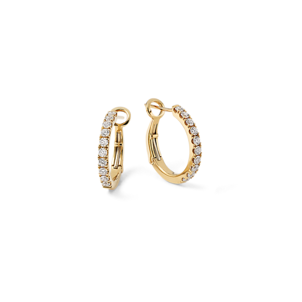 Bellavista 0.50 tcw Diamond Hoops