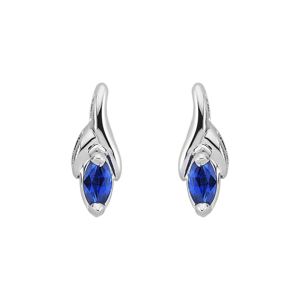 Marquise Sapphire Earrings