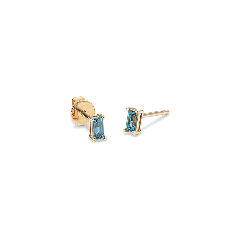 Ravello London Blue Topaz Studs