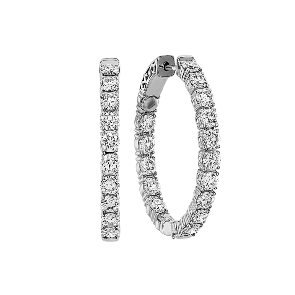 Patrice Inside-Out 5 tcw Diamond Hoops