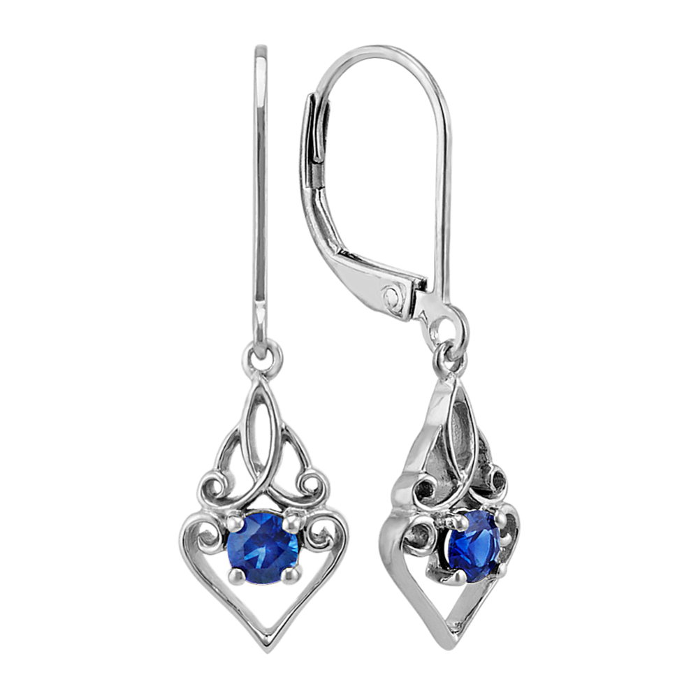 Swirl Dangle Gemstone Earrings Swirl Dangle Gemstone Earrings