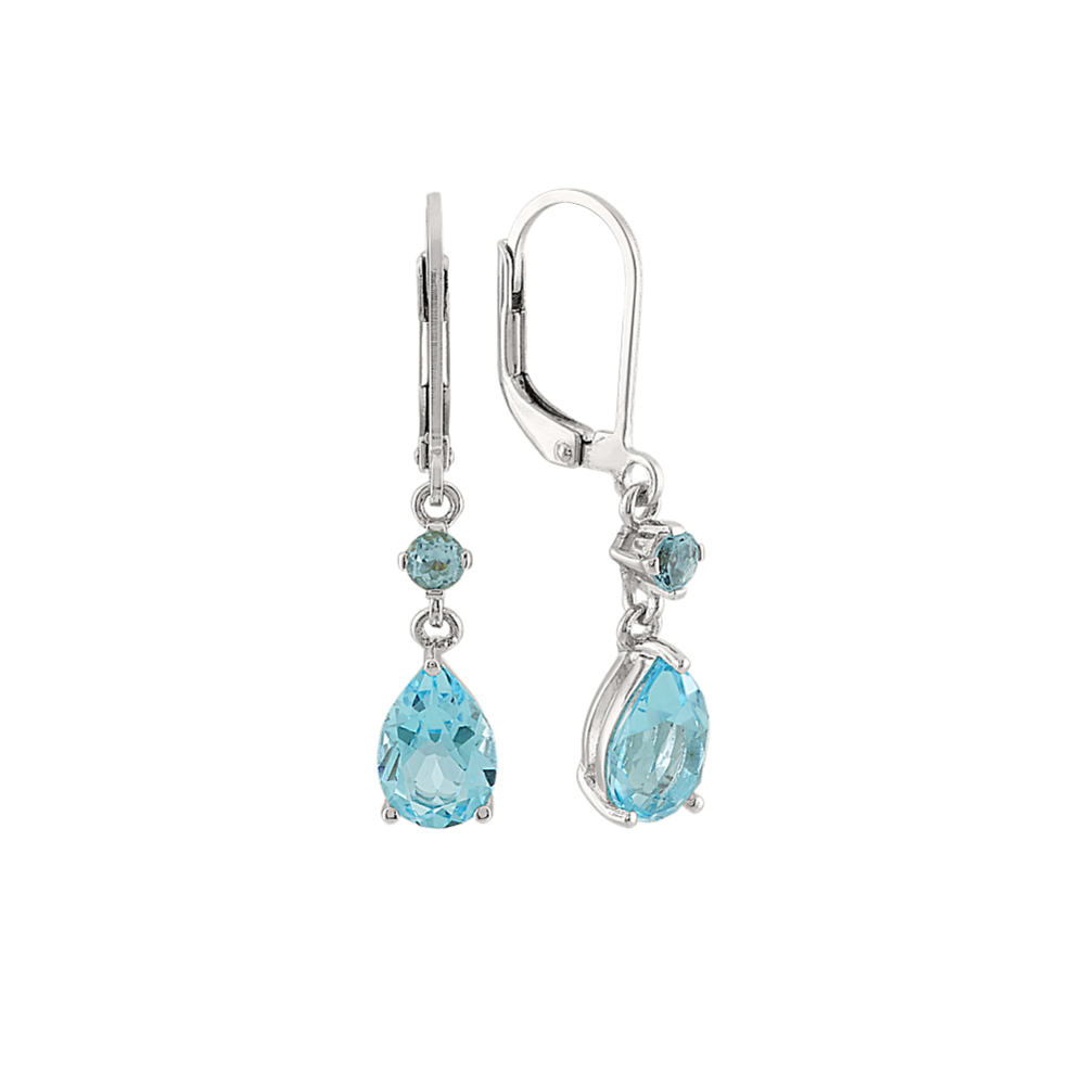 Somerset Sky Blue Topaz Dangle Earrings