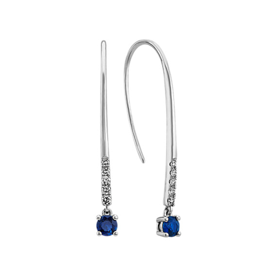 Traditional Shire And Diamond Threader Earrings Shane Co Traditional Shire And Diamond Threader Earrings
