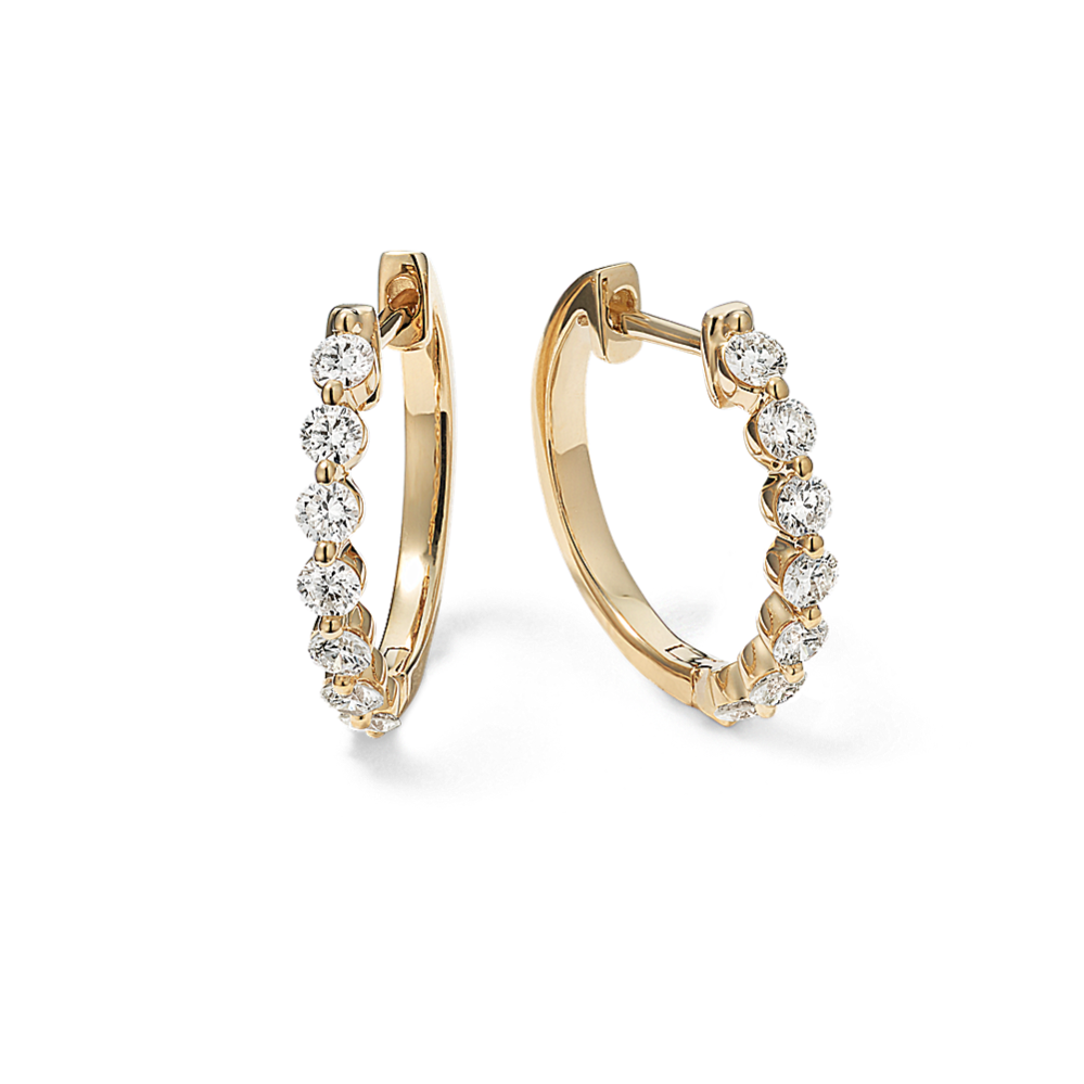 Terra 0.50 tcw Diamond Hoops