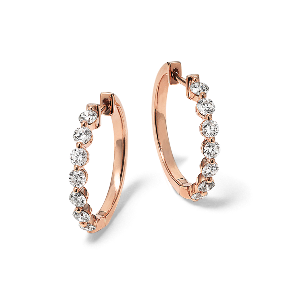 Terra 1 tcw Diamond Hoops